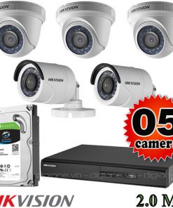 Tron bo 5 camera giam sat hikvision 2m